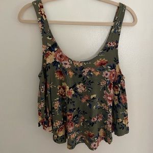 American Eagle Floral Tank